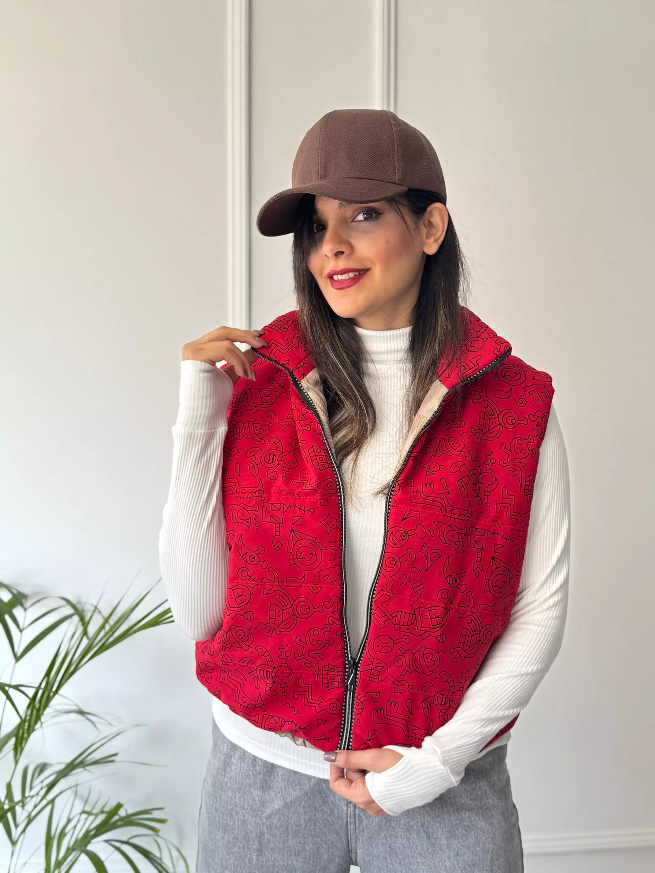 پافر آستردار طرحدار